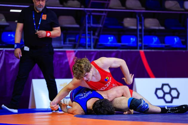 U17 Wrestling European Championships Copyright: xKostadinxAndonov xUnitedxWorldxWrestlingx Kostadin Andonov United World Wrestling