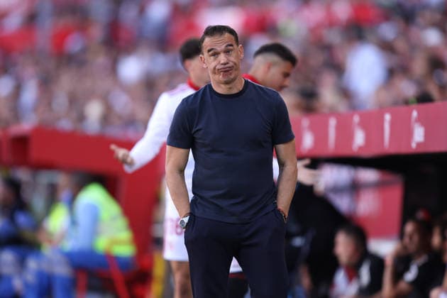 ESP LaLiga EA Sports Sevilla FC v Real Madrid Luis Garcia head coach of Sevilla during LaLiga EA Sports, between Sevilla FC v Real Madrid played at Ramon Sanchez Pizjuan Stadium, Sevilla on May 17th, 2026 in Spain Sevilla Spain Futbol Copyright: xRafaelxRomanx xAgenciaxLOFx