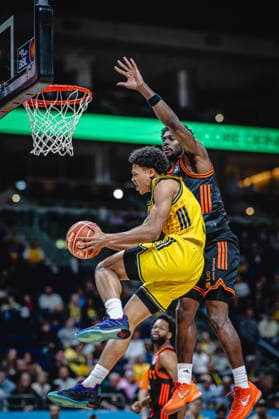 Basketball Berlin 17 05 2026 Season 2025 2026 EasyCredit BBL 1 Bundesliga Men, Men Playoffs Quarterfinals Game 1 Alba Berlin RASTA Vechta Jack Kayil Alba Berlin, No 07