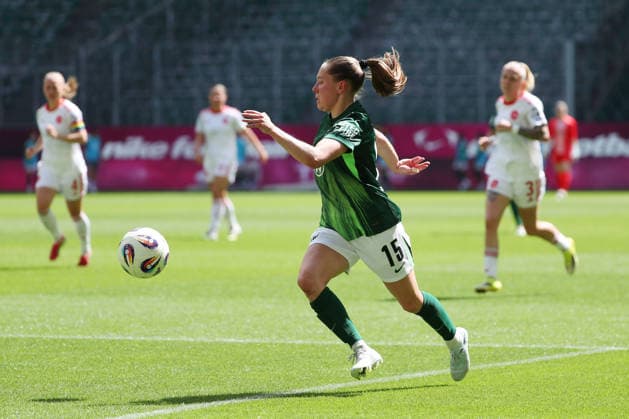 VfL vs Nuremberg, BL Women Wolfsburg, 17 05 2026, Football, Women, Google Pixel Bundesliga, Season 2025 2026, VfL Wolfsburg vs 1 FC Nuremberg Janou Levels VfL Wolfsburg AOK Stadion Niedersachsen Germany