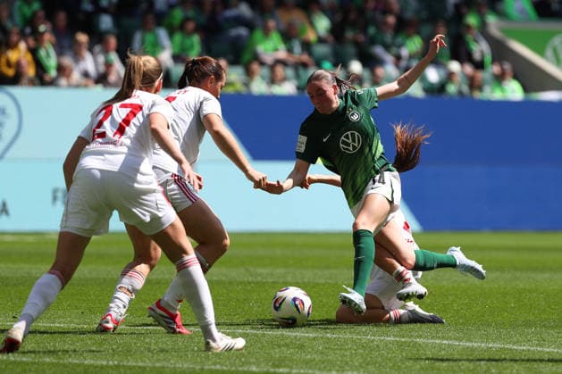 VfL vs Nuremberg, BL Women Wolfsburg, 17 05 2026, Football, Women, Google Pixel Bundesliga, Season 2025 2026, VfL Wolfsburg vs 1 FC Nuremberg Smilla Vallotto VfL Wolfsburg AOK Stadion Niedersachsen Germany