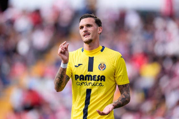 May 17, 2026, Madrid, Madrid, Spain: Rafa Marin of Villarreal CF gestures during the Spanish League, LaLiga EA Sports, football match played between Rayo Vallecano and Villarreal CF at Estadio de Vallecas on May 17, 2026, in Madrid, Spain. Madrid Spain - ZUMAa181 20260517_zaa_a181_222 Copyright: xDennisxAgyemanx