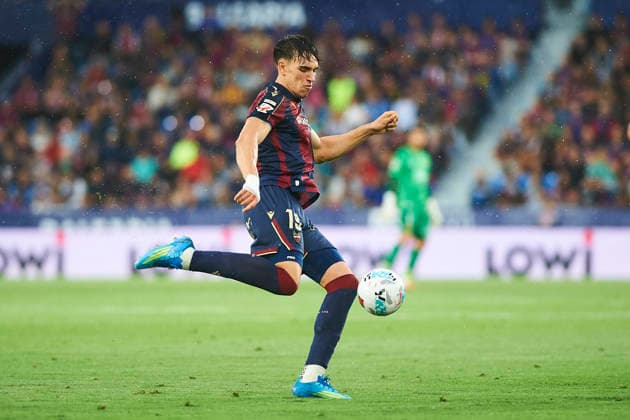 Carlos Espi Levante UD during the LaLiga EA Sports match between Levante UD and RCD Mallorca at Ciudad de Valencia on May 17, 2026 in Valencia, Spain Photo by Maria Jose Segovia DeFodi Images