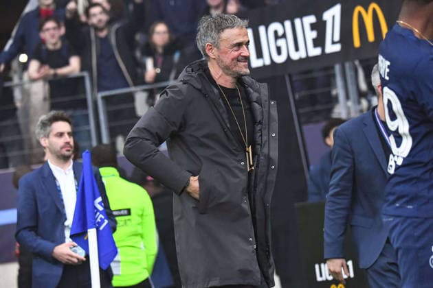 FOOTBALL : Paris FC vs Paris Saint Germain - Ligue 1 - JournÃ e 34 - 17 05 2026 Luis Enrique (Paris SG) ParisFrance  Copyright: xBaptistexAutissierx