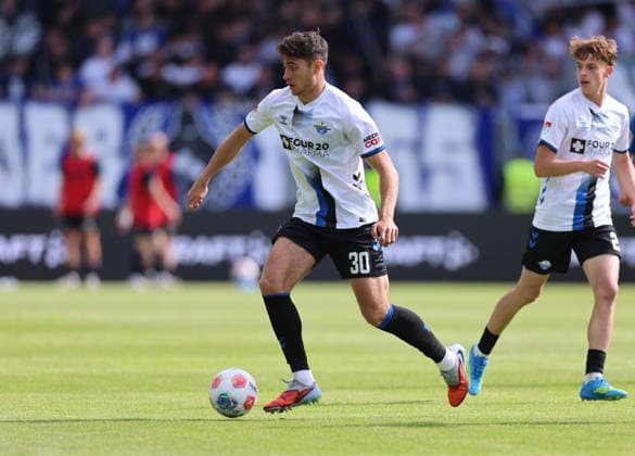 16 05 2026, Soccer 2 Bundesliga, SV Darmstadt 98 SC Paderborn, v l , Stefano Marino SC Paderborn DFL DFB REGULATIONS PROHIBIT ANY USE OF PHOTOGRAPHS AS IMAGE SEQUENCES AND OR QUASI VIDEO xdcx Copyright: HMBxMedia Claus