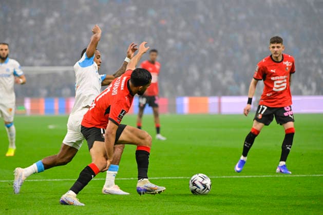 FOOTBALL : Olympique de Marseille VS Stade Rennais FC - Ligue 1 McDonald s - 17 05 2026 Mousa Tamari (SRFC) - Ligue 1 McDonald™s match between Olympique de Marseille and Stade Rennais FC on May 17, 2026 at the Orange Velodrome Stadium in Marseille. MarseilleFrance  Copyright: xWilliamxCannarellax
