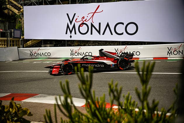 Monaco E-Prix Round 10 Driver Nyck De Vries of Team Mahindra Racing participates in a qualifying session with the Mahindra M12Electro during the ABB FIA Formula E World Championship, WM, Weltmeisterschaft Monaco E-Prix 2026 in Monte Carlo, Monaco, on May 17, 2026. Monte Carlo Monaco  Copyright: xLucaxBarsalix originalFilename:barsali-notitle260517_npURq.jpg