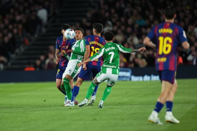 La Liga EA Sports match between FC Barcelona, Barca and Real Betis played at Spotify Camp Nou Stadium on 17 May 2026 in Barcelona, Spain. (Photo by Bagu Blanco PRESSINPHOTO) Copyright: xBaguxBlancox xPRESSINPHOTOx