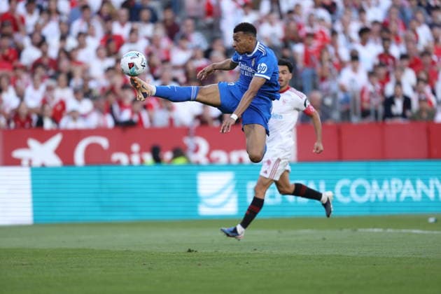ESP LaLiga EA Sports Sevilla FC v Real Madrid Kylian Mbappe of Real Madrid during LaLiga EA Sports, between Sevilla FC v Real Madrid played at Ramon Sanchez Pizjuan Stadium, Sevilla on May 17th, 2026 in Spain Sevilla Spain Soccer Copyright: xRafaelxRomanx xAgenciaxLOFx
