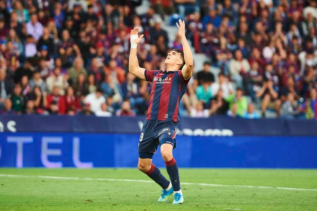 Carlos Espi Levante UD during the LaLiga EA Sports match between Levante UD and RCD Mallorca at Ciudad de Valencia on May 17, 2026 in Valencia, Spain Photo by Maria Jose Segovia DeFodi Images