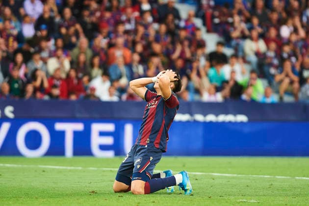 Carlos Espi Levante UD during the LaLiga EA Sports match between Levante UD and RCD Mallorca at Ciudad de Valencia on May 17, 2026 in Valencia, Spain Photo by Maria Jose Segovia DeFodi Images