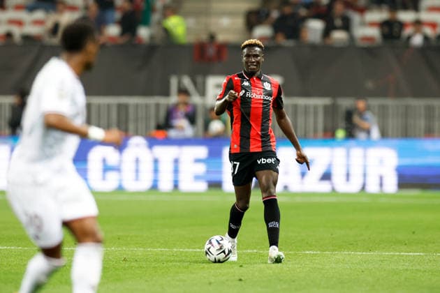OGC Nice v FC Metz - Ligue 1 McDonald s 2025 2026 37 Kojo PEPRAH OPPONG (ogcn) during the Ligue 1 McDonald s match between Nice and Metz at Allianz Riviera on May 17, 2026 in Nice, France. Nice France  Copyright: xFEPx 776348395