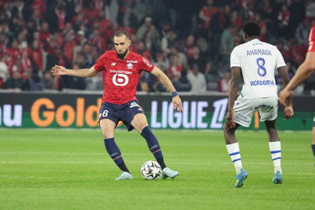 FOOTBALL : LOSC Lille vs Auxerre - Ligue 1 J34 - 17 05 2026 Nabil BENTALEB (LOSC Lille) lors du match LOSC Lille vs Auxerre, Ligue 1 J34, Decathlon Arena stade Pierre Mauroy, le 17 mai 2026 - photo Laurent Sanson PsnewZ  Copyright: xLaurentxSANSONx xPsnewZx