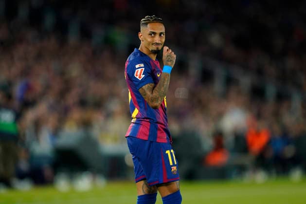 ESP: FC Barcelona, Barca Real Betis . La Liga EA Sports. Date 37 Raphael Dias Belloli Raphinha of FC Barcelona during the La Liga EA Sports match between FC Barcelona and Real Betis played at Spotify Camp Nou Stadium on 17 May 2026 in Barcelona, Spain. kpng Copyright: xSergioxRuizx xPRESSINPHOTOx PS_260517_BAR_BET_2526_005