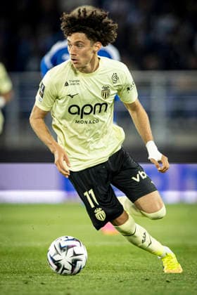 FOOTBALL : Racing de Strasbourg vs AS Monaco FC - Ligue 1 McDonald s - 17 05 2026 Maghnes Akliouche 11 (AS Monaco)  Copyright: xelyxandroxcegarrax
