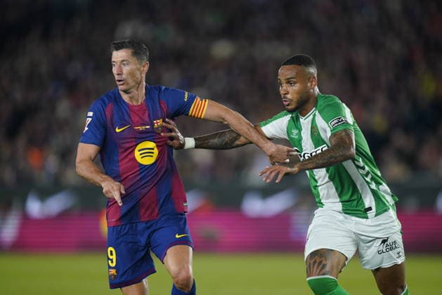 La Liga EA Sports match between FC Barcelona, Barca and Real Betis played at Spotify Camp Nou Stadium on 17 May 2026 in Barcelona, Spain. (Photo by Sergio Ruiz PRESSINPHOTO) Copyright: xSergioxRuizx xPRESSINPHOTOx
