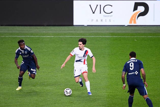 Paris FC v Paris Saint-Germain - Ligue 1 McDonald s 2025 2026 17 VITINHA (psg) during the Ligue 1 McDonald s match between Paris FC and Paris SG at Stade Jean Bouin on May 17, 2026 in Paris, France. Paris France  Copyright: xFEPx 776348394