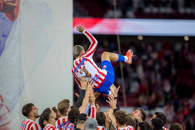 Atletico de Madrid vs Girona FC - LaLiga EA Sports - 17 05 2026 Antoine Griezmann of Atletico de Madrid during the LaLiga EA Sports match between Atletico de Madrid and Girona FC at Riyadh Air Metropolitano Stadium on May 17, 2026 in Madrid, Spain. Madrid Spain Copyright: xMarinaxFrutos PGSxPhotoxAgencyx