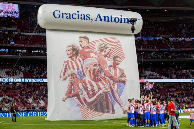 Atletico de Madrid vs Girona FC - LaLiga EA Sports - 17 05 2026 Antoine Griezmann of Atletico de Madrid during the LaLiga EA Sports match between Atletico de Madrid and Girona FC at Riyadh Air Metropolitano Stadium on May 17, 2026 in Madrid, Spain. Madrid Spain Copyright: xMarinaxFrutos PGSxPhotoxAgencyx