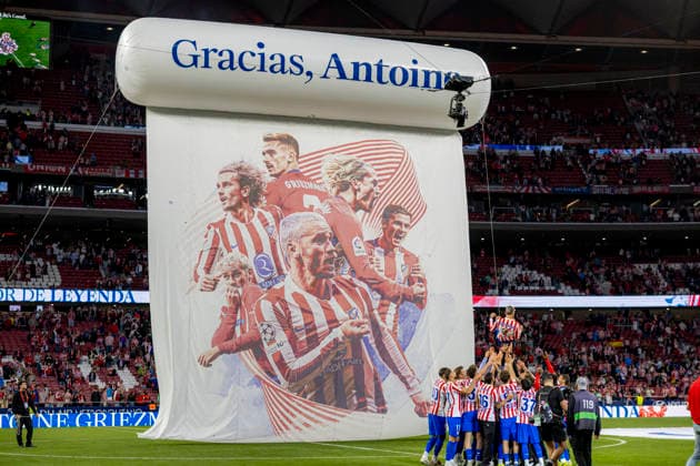 Atletico de Madrid vs Girona FC - LaLiga EA Sports - 17 05 2026 Antoine Griezmann of Atletico de Madrid during the LaLiga EA Sports match between Atletico de Madrid and Girona FC at Riyadh Air Metropolitano Stadium on May 17, 2026 in Madrid, Spain. Madrid Spain Copyright: xMarinaxFrutos PGSxPhotoxAgencyx