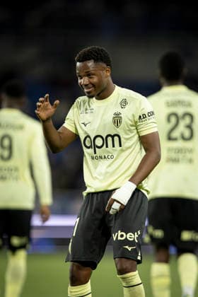 FOOTBALL : Racing de Strasbourg vs AS Monaco FC - Ligue 1 McDonald s - 17 05 2026 Joie des joueurs de l equipe de AS Monaco FC apres le but de Fati Vieira Anssumane 31 (AS Monaco)  Copyright: xelyxandroxcegarrax