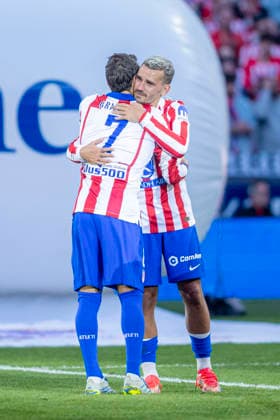 Atletico de Madrid vs Girona FC - LaLiga EA Sports - 17 05 2026 Antoine Griezmann of Atletico de Madrid during the LaLiga EA Sports match between Atletico de Madrid and Girona FC at Riyadh Air Metropolitano Stadium on May 17, 2026 in Madrid, Spain. Madrid Spain Copyright: xMarinaxFrutos PGSxPhotoxAgencyx