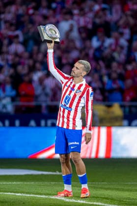 Atletico de Madrid vs Girona FC - LaLiga EA Sports - 17 05 2026 Antoine Griezmann of Atletico de Madrid during the LaLiga EA Sports match between Atletico de Madrid and Girona FC at Riyadh Air Metropolitano Stadium on May 17, 2026 in Madrid, Spain. Madrid Spain Copyright: xMarinaxFrutos PGSxPhotoxAgencyx