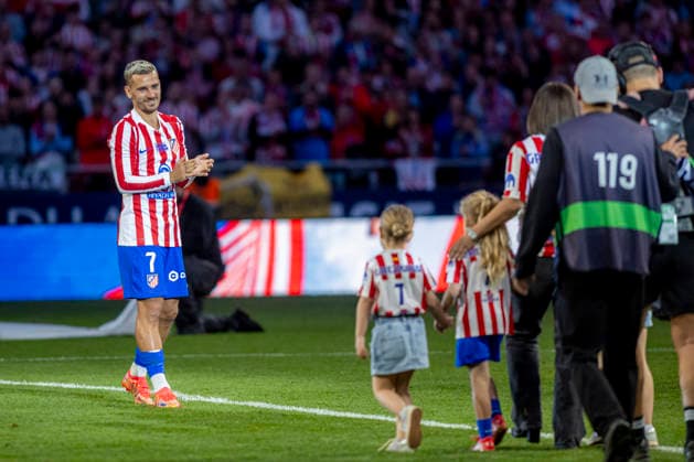 Atletico de Madrid vs Girona FC - LaLiga EA Sports - 17 05 2026 Antoine Griezmann of Atletico de Madrid during the LaLiga EA Sports match between Atletico de Madrid and Girona FC at Riyadh Air Metropolitano Stadium on May 17, 2026 in Madrid, Spain. Madrid Spain Copyright: xMarinaxFrutos PGSxPhotoxAgencyx