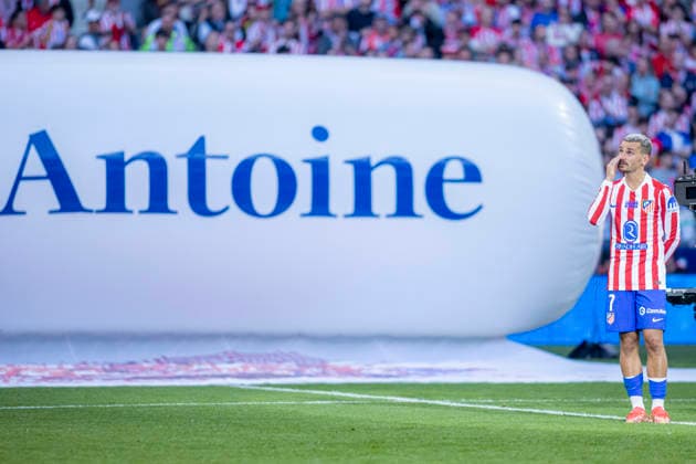 Sport Bilder des Tages Atletico de Madrid vs Girona FC - LaLiga EA Sports - 17 05 2026 Antoine Griezmann of Atletico de Madrid during the LaLiga EA Sports match between Atletico de Madrid and Girona FC at Riyadh Air Metropolitano Stadium on May 17, 2026 in Madrid, Spain. Madrid Spain Copyright: xMarinaxFrutos PGSxPhotoxAgencyx