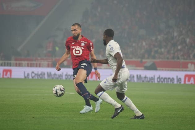 FOOTBALL : LOSC Lille vs Auxerre - Ligue 1 J34 - 17 05 2026 Nabil BENTALEB (LOSC Lille) lors du match LOSC Lille vs Auxerre, Ligue 1 J34, Decathlon Arena stade Pierre Mauroy, le 17 mai 2026 - photo Laurent Sanson PsnewZ  Copyright: xLaurentxSANSONx xPsnewZx
