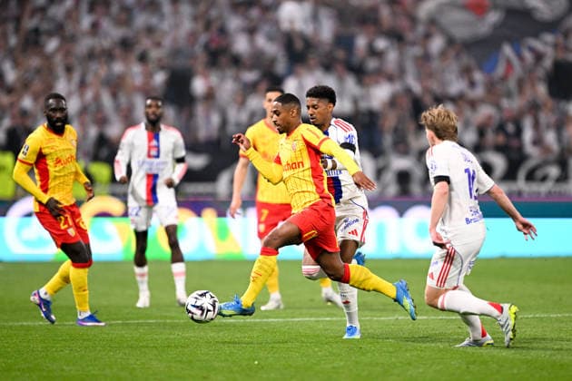 Olympique Lyonnais v RC Lens - Ligue 1 McDonald s 2025 2026 16 ABNER VINICIUS (ol) - 22 Wesley SAID (rcl) during the Ligue 1 McDonald s match between Lyon and Lens at Groupama Stadium on May 17, 2026 in Lyon, France. Lyon France  Copyright: xFEPx 776348396