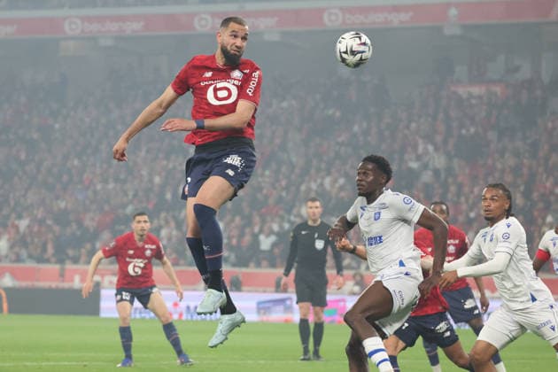 FOOTBALL : LOSC Lille vs Auxerre - Ligue 1 J34 - 17 05 2026 Nabil BENTALEB (LOSC Lille) lors du match LOSC Lille vs Auxerre, Ligue 1 J34, Decathlon Arena stade Pierre Mauroy, le 17 mai 2026 - photo Laurent Sanson PsnewZ  Copyright: xLaurentxSANSONx xPsnewZx