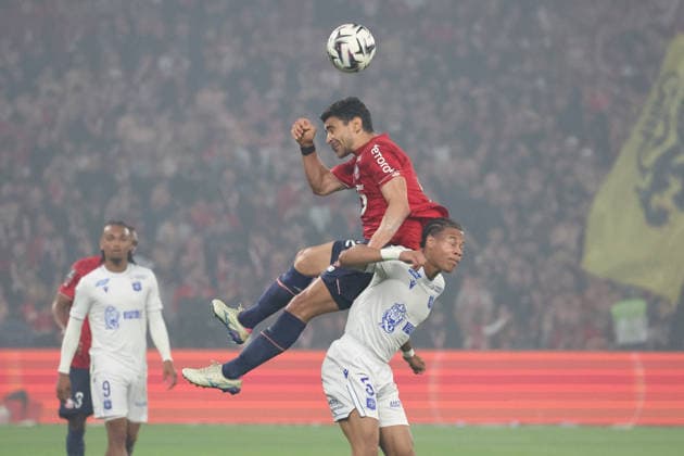 FOOTBALL : LOSC Lille vs Auxerre - Ligue 1 J34 - 17 05 2026 Benjamin ANDRE (LOSC Lille) lors du match LOSC Lille vs Auxerre, Ligue 1 J34, Decathlon Arena stade Pierre Mauroy, le 17 mai 2026 - photo Laurent Sanson PsnewZ  Copyright: xLaurentxSANSONx xPsnewZx