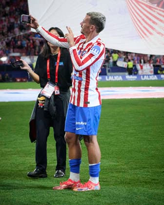 ATLETICO DE MADRID v GIRONA FC. LA LIGA 2025 2026. ROUND 37. Atletico de Madrid™s Antoine Griezmann is leaving the club as its all-time leading scorer after La Liga match. May 17 2026. (ALTERPHOTOS Ropero) MadridSpain  Copyright: xRoperox