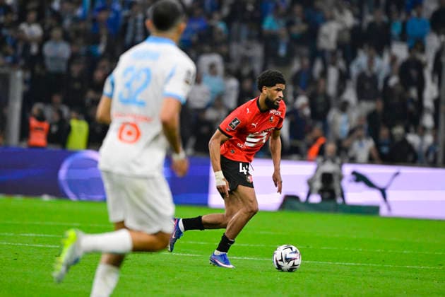 FOOTBALL : Olympique de Marseille VS Stade Rennais FC - Ligue 1 McDonald s - 17 05 2026 Mahdi Camara (SRFC) - Ligue 1 McDonald™s match between Olympique de Marseille and Stade Rennais FC on May 17, 2026 at the Orange Velodrome Stadium in Marseille. MarseilleFrance  Copyright: xWilliamxCannarellax