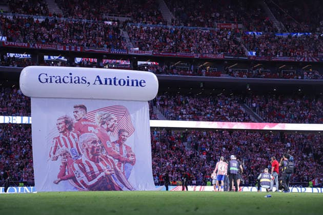 Atletico de Madrid vs Girona, on the 37th matchday of the 2025 26 Spanish First Division May 17, 2026, Madrid, Spain Tribute to Antoine Griezmann after the Spanish championship LaLiga football match between Atletico de Madrid and Girona CF on 17 May 2026 at Estadio Santiago Bernabeu in Madrid, Spain Madrid, Spain Madrid Madrid Spain Copyright: xALEJANDROxMATIASx