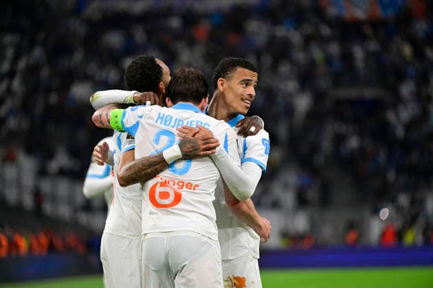 FOOTBALL : Olympique de Marseille VS Stade Rennais FC - Ligue 1 McDonald s - 17 05 2026 Joy OM - But Pierre-Emerick Aubameyang - Ligue 1 McDonald™s match between Olympique de Marseille and Stade Rennais FC on May 17, 2026 at the Orange Velodrome Stadium in Marseille. MarseilleFrance  Copyright: xWilliamxCannarellax