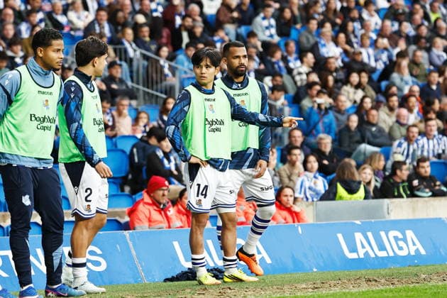 Takefusa Kubo (Sociedad), MAY 17, 2026 - Football Soccer : Spanish LaLiga EA Sports match between Real Sociedad - Valncia CF at the Estadio de Anoeta in San Sebastian, Spain. Noxthirdxpartyxsales  aflo_330885481