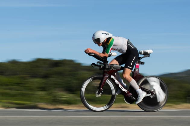 Triathlon, IRONMAN 70 3 Aix en Prevence Jamie Riddle RSA Aix en Provence France Copyright: xMarcelxHilgerx
