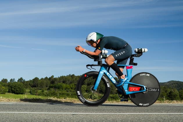 Triathlon, IRONMAN 70 3 Aix en Prevence Nicolas Mann GER Aix en Provence France Copyright: xMarcelxHilgerx