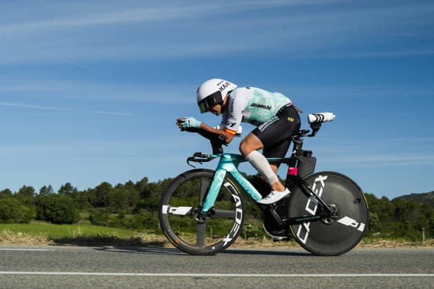 Triathlon, IRONMAN 70 3 Aix en Prevence Antonio Benito Lopez ESP Aix en Provence France Copyright: xMarcelxHilgerx