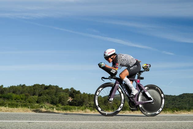 Triathlon, IRONMAN 70 3 Aix en Prevence Lisa Perterer AUT Aix en Provence France Copyright: xMarcelxHilgerx