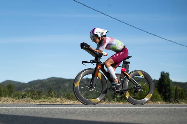 Triathlon, IRONMAN 70 3 Aix en Prevence Daniela Kleiser GER Aix en Provence France Copyright: xMarcelxHilgerx