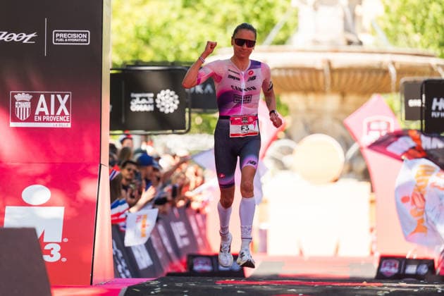 Triathlon, IRONMAN 70 3 Aix en Prevence Laura Philipp GER Aix en Provence France Copyright: xMarcelxHilgerx