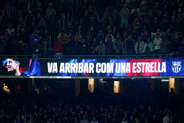 ESP: FC Barcelona, Barca Real Betis . La Liga EA Sports. Date 37 Robert Lewandowski of FC Barcelona during the La Liga EA Sports match between FC Barcelona and Real Betis played at Spotify Camp Nou Stadium on 17 May 2026 in Barcelona, Spain. kpng Copyright: xSergioxRuizx xPRESSINPHOTOx PS_260517_BAR_BET_2526_060