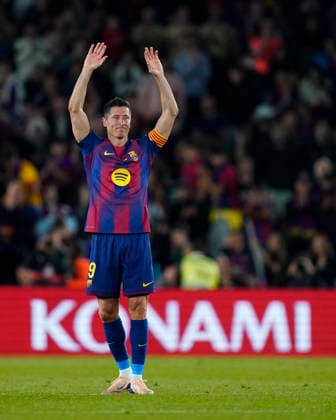 ESP: FC Barcelona, Barca Real Betis . La Liga EA Sports. Date 37 Robert Lewandowski of FC Barcelona during the La Liga EA Sports match between FC Barcelona and Real Betis played at Spotify Camp Nou Stadium on 17 May 2026 in Barcelona, Spain. kpng Copyright: xSergioxRuizx xPRESSINPHOTOx PS_260517_BAR_BET_2526_066