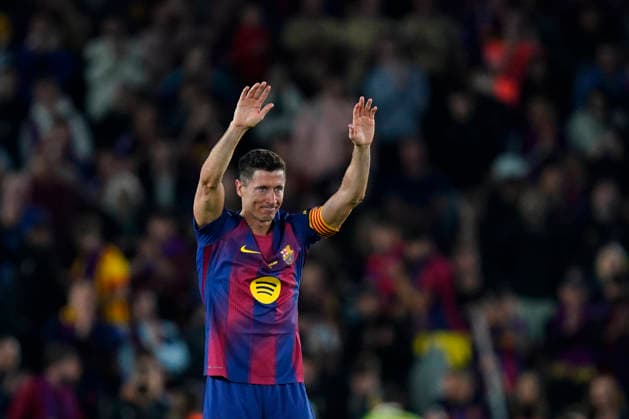 ESP: FC Barcelona, Barca Real Betis . La Liga EA Sports. Date 37 Robert Lewandowski of FC Barcelona during the La Liga EA Sports match between FC Barcelona and Real Betis played at Spotify Camp Nou Stadium on 17 May 2026 in Barcelona, Spain. kpng Copyright: xSergioxRuizx xPRESSINPHOTOx PS_260517_BAR_BET_2526_067