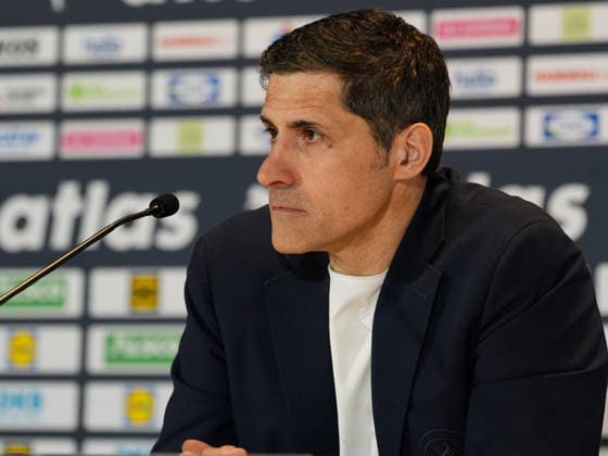Ingo Meckes (Deutscher Handballbund, Vorstand spricht waehrend einer Pressekonferenz zum Stand des Verbandes. Deutscher Handballbund, Pressekonferenz, LanXESS Arena, Koeln, GER, 17.05.2026 Foto: HMB Media Scott W. Coleman Koeln LanXESS Arena Nordrhein-Westfalen GER Copyright: xScottxW.xColemanx