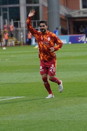 ISTANBUL, TURKEY - MAY 17: Ilkay Gundogan of Galatasaray during the Trendyol Turkish Süper League match between Kasimpasa SK and Galatasaray SK at Recep Tayyip Erdogan Stadium on May 17, 2026 in Istanbul, Turkey. (Photo by Seskimphoto ) Kasimpasa v Galatasaray -- Turkish Super League 