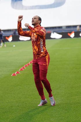 ISTANBUL, TURKEY - MAY 17: Leroy Sane of Galatasaray during the Trendyol Turkish Süper League match between Kasimpasa SK and Galatasaray SK at Recep Tayyip Erdogan Stadium on May 17, 2026 in Istanbul, Turkey. (Photo by Seskimphoto ) Kasimpasa v Galatasaray -- Turkish Super League 